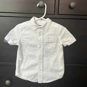 12-18 months Children’s Place White short sleeve dress shirt